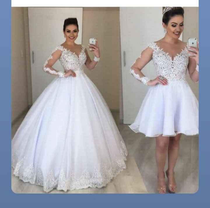 Vestido de noiva / traje feito sob medida 🎁 - 1