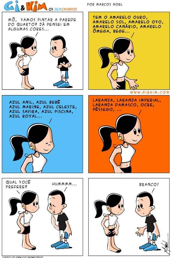 A cor da casa