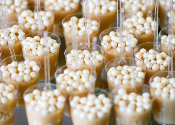 Brigadeiro branco com bolinhas!!!