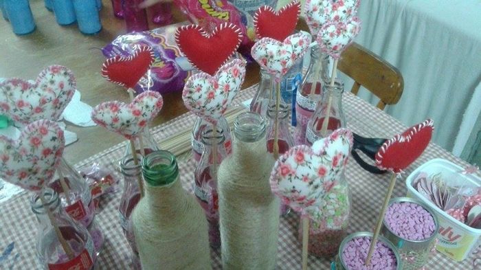 Todas garrafinhas quase prontas!