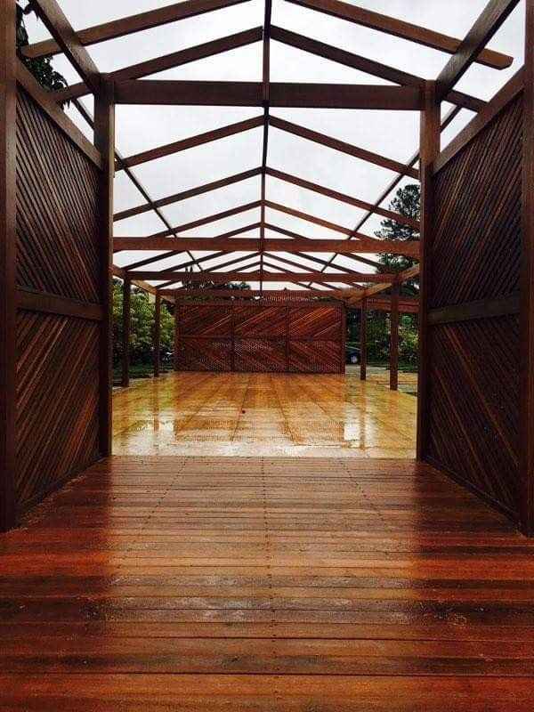 Cerimonial Coberto em construção