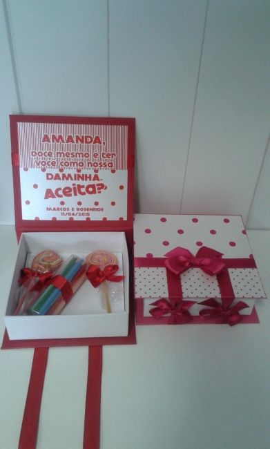 Lembrança para daminhas
