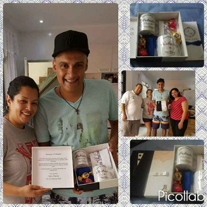  Convite/presente dos padrinhos - 2