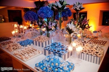 Decor azul