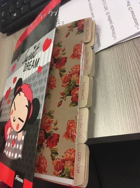 Agenda de Noiva personalizada 1