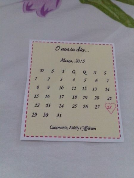 Convite dos padrinhos! *-* - 2