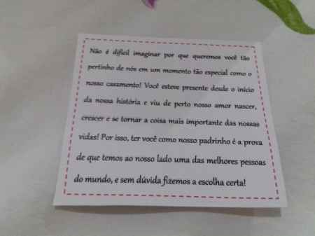 Convite dos padrinhos! *-* - 1