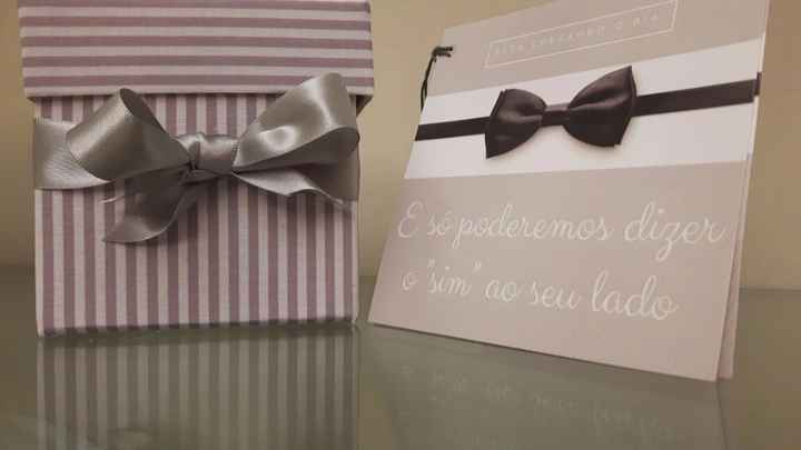Caixa para Padrinhos