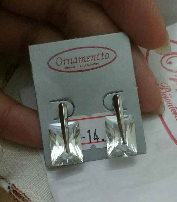Brincos para o casamento civil! #vemver - 1