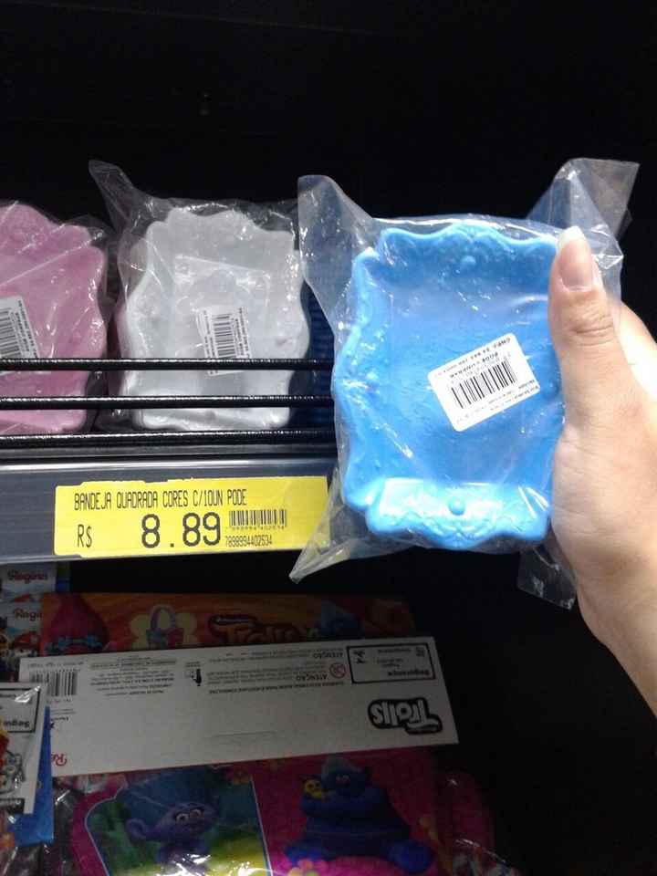 Mini bandejinhas 8un - 8,89