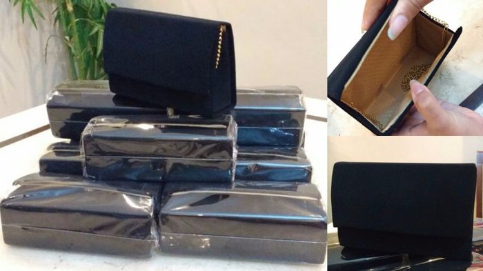 Gente, essas bolsas de festa eu comprei para as minhas madrinhas, mãe e sogra foi uma enorme decepçã