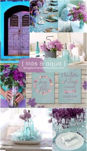 Lilás e acqua