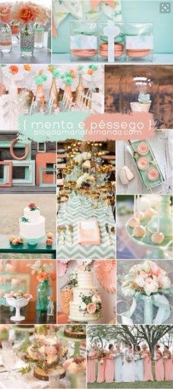 Menta e pessego