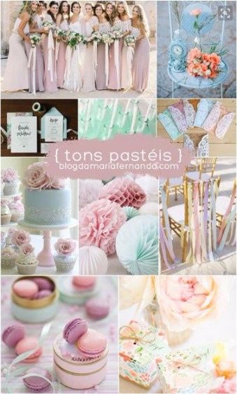 Tons pastéis