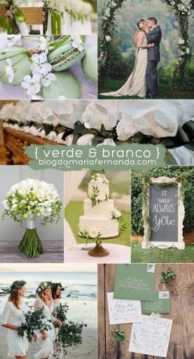 Verde e branco