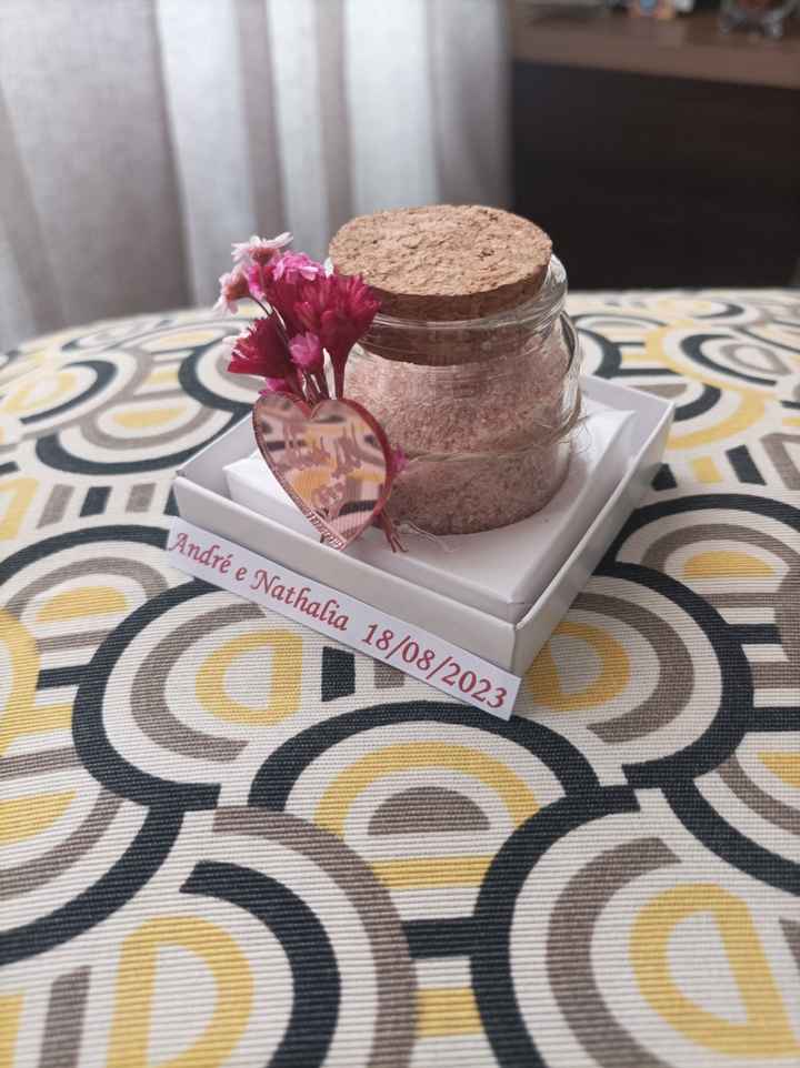 Noivinhas, estou em dúvida sobre o que fazer de lembrancinhas pra o meu casamento. - 1