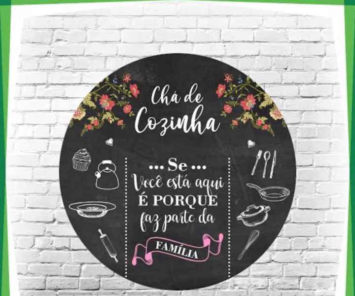 Chá de cozinha / chá bar - 1