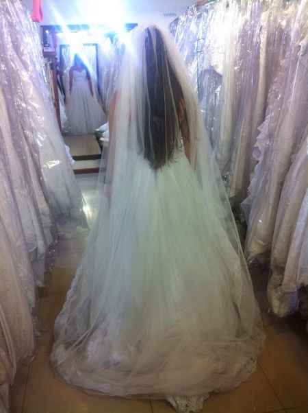 Finalmente meu vestido!