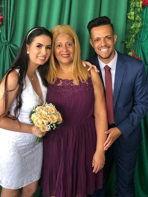 Casei no civil 😍💐💍 18/01 #vemver 4