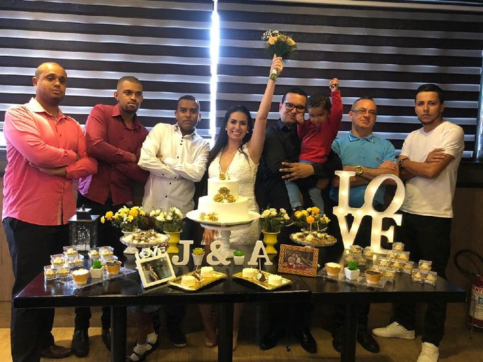 Casei no civil 😍💐💍 18/01 #vemver 5