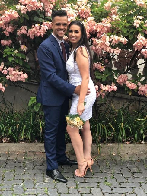 Casei no civil 😍💐💍 18/01 #vemver 11