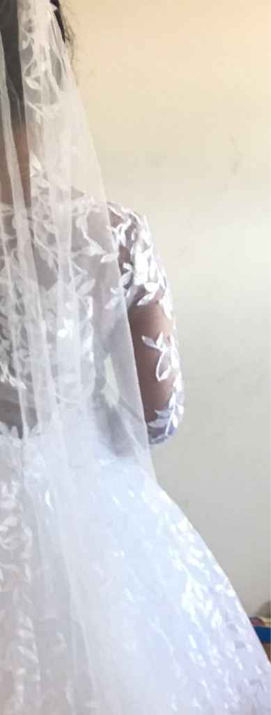 Meu vestido de noiva #byali chegou #vemver - 1