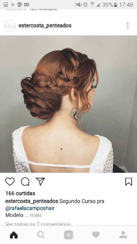Penteados para noiva - 1