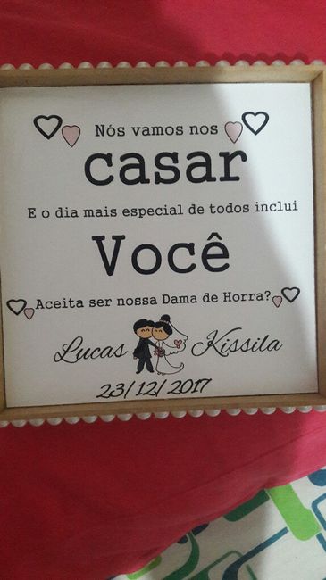  Meus convite de Padrinhos,damas,avós e aos pais ❤ - 6