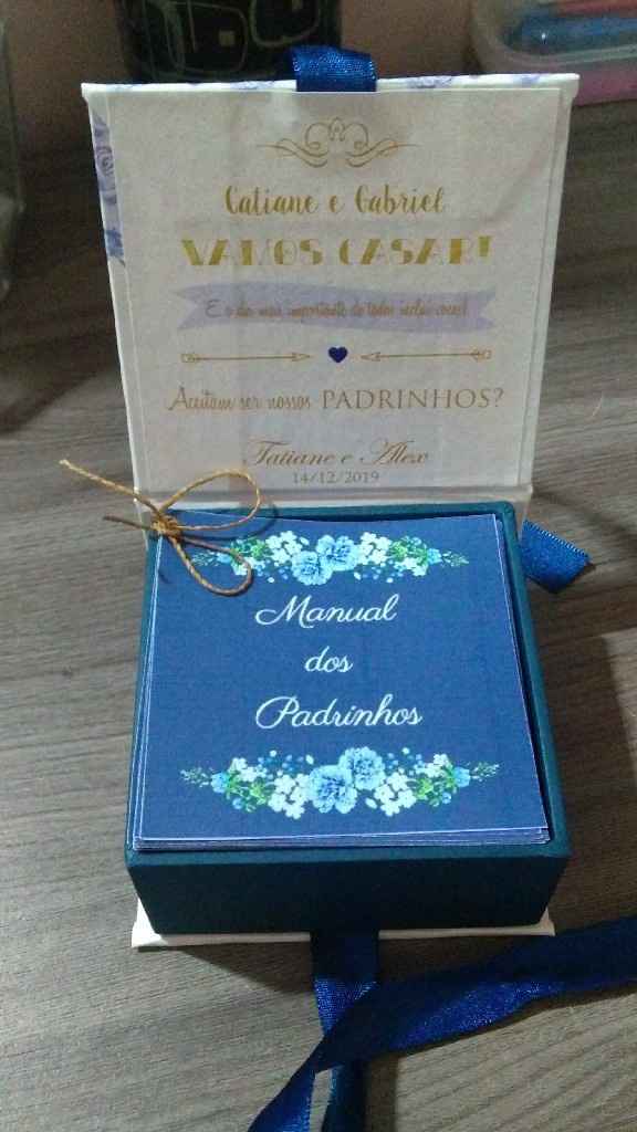 Convite dos padrinhos - 2