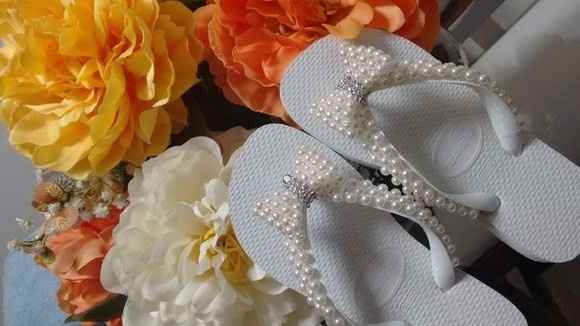 Chinelo de noiva