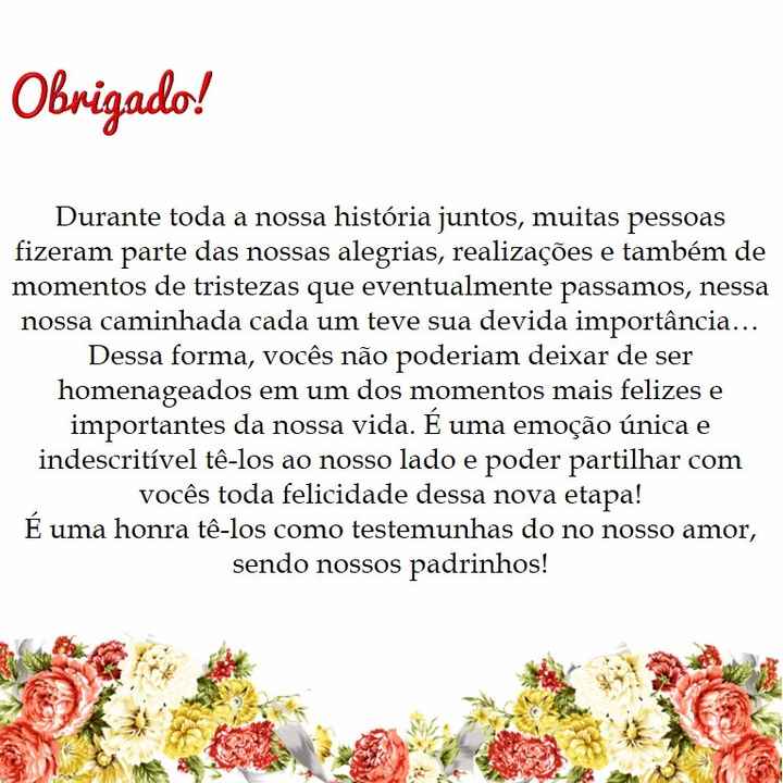 Manual dos padrinhos