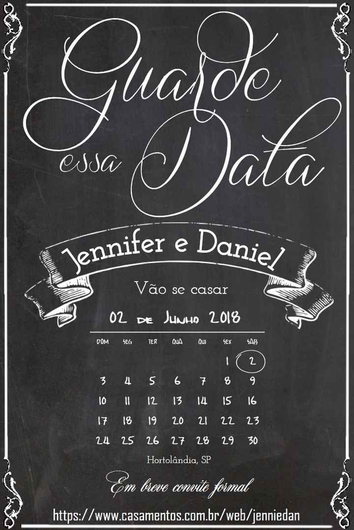 Save the date