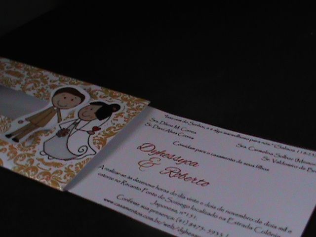 Convite Casamento - Em andamento