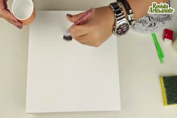 Técnica da transferência de imagem para caixas em MDF - pap