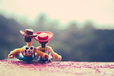 ensaio do casal Woody & Jessie