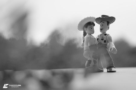 ensaio do casal Woody & Jessie