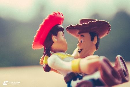 ensaio do casal Woody & Jessie