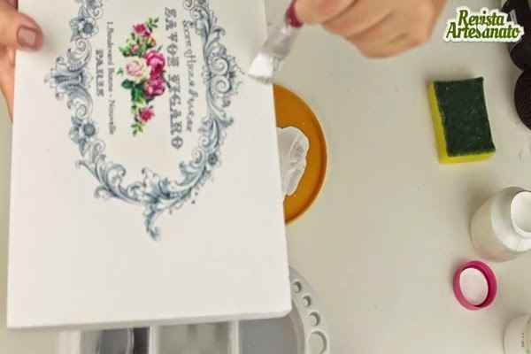 Técnica da transferência de imagem para caixas em MDF - pap