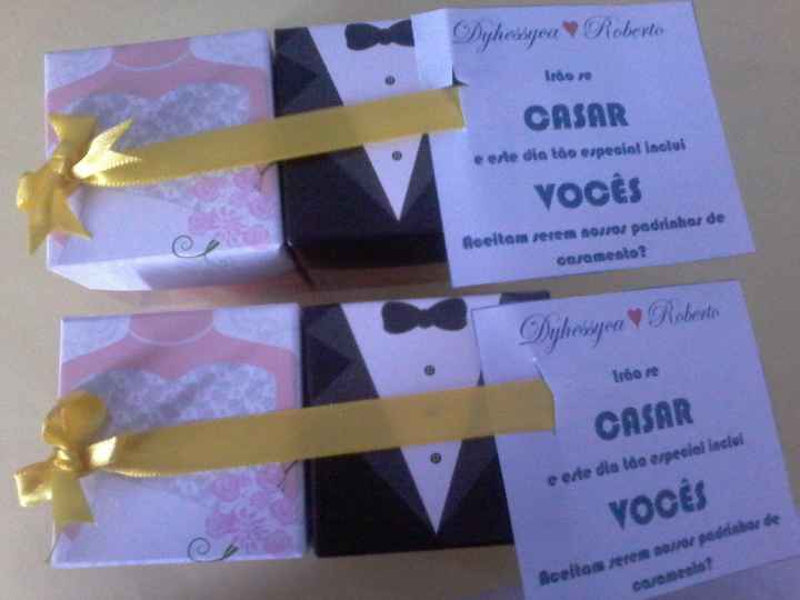 Caixinhas com tag