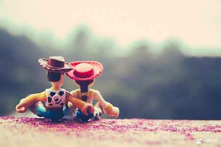 ensaio do casal Woody & Jessie