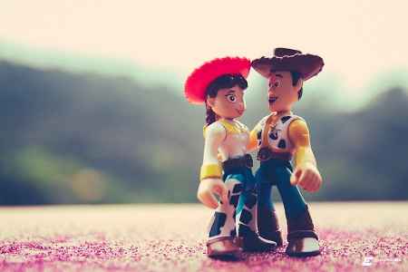 ensaio do casal Woody & Jessie