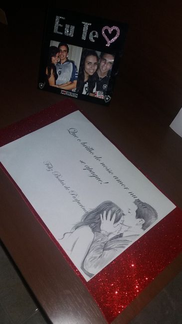 7 meses - bodas de purpurina