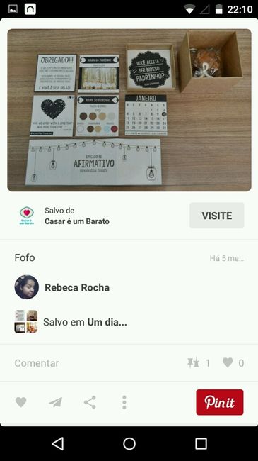 Convite de padrinhos - 4