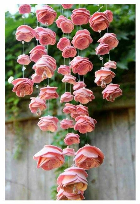 Diy flores de papel, buque de papel e bola de flores - 19
