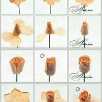 Diy flores de papel, buque de papel e bola de flores - 16