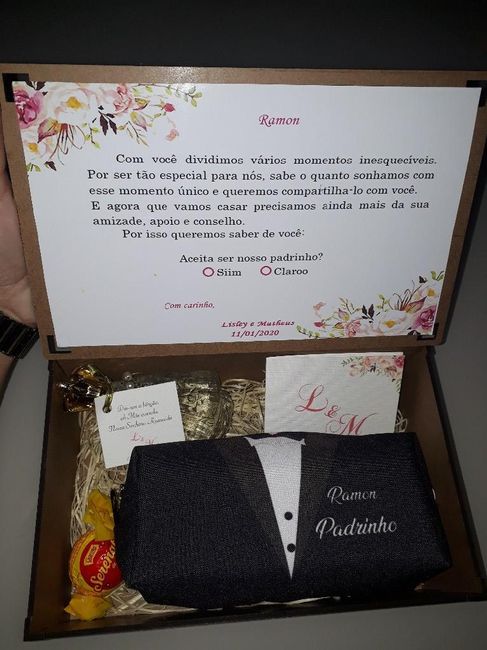 Convite do padrinho !