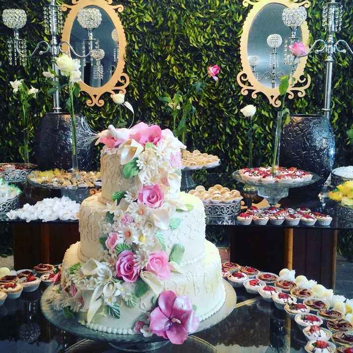 Bolo de casamento - 1