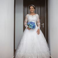 Estilo princesa e bem bordado