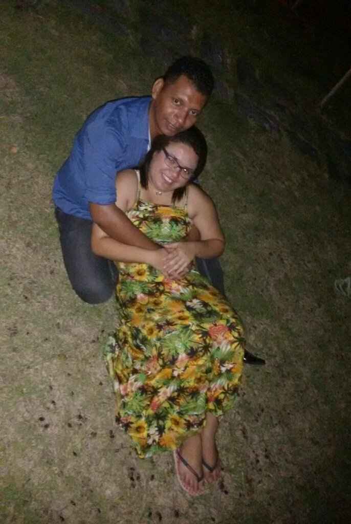 Foto com o noivo - 1