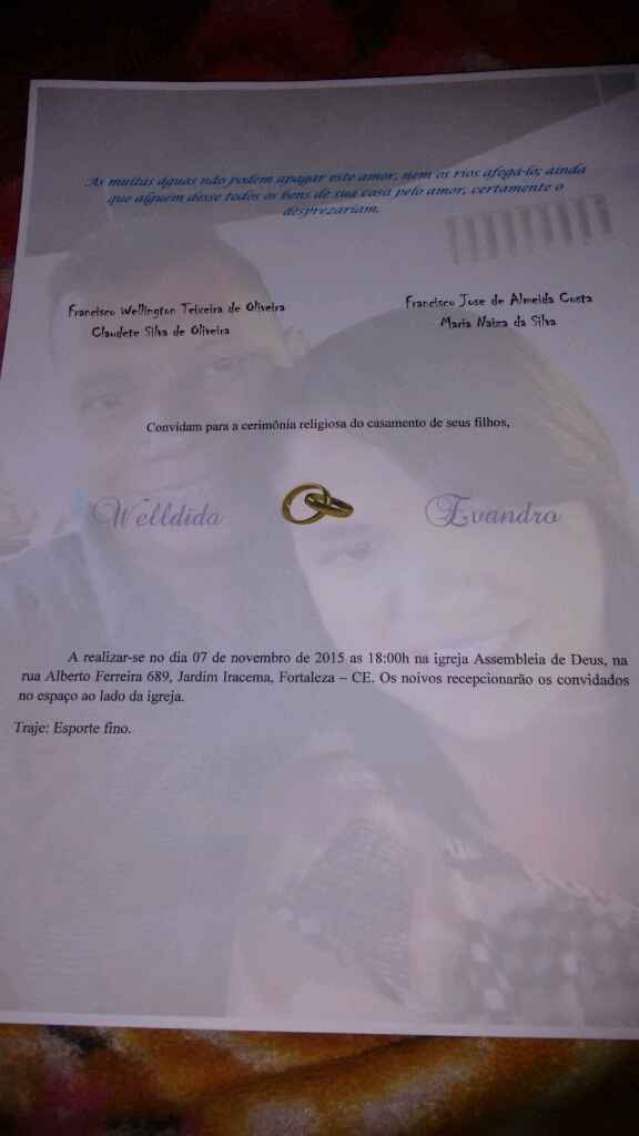 Meu convite!!! - 1